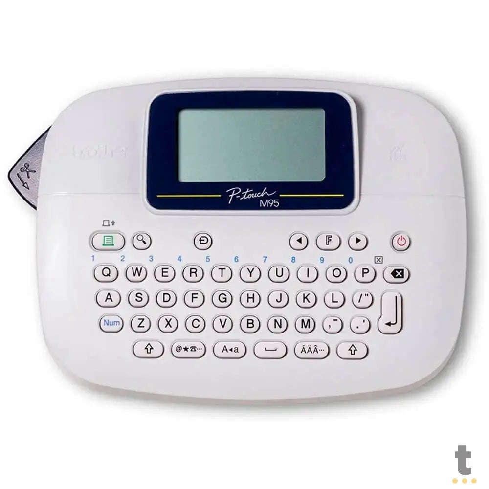 Etiquetadora Rotulador Brother PT-M95WT Branco Truedata